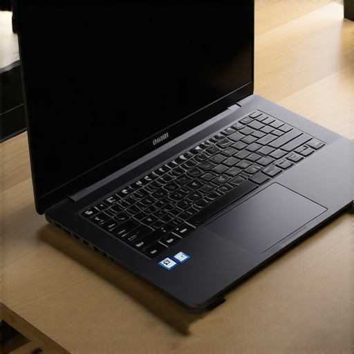 A sleek gaming laptop showcasing advanced specs and portability