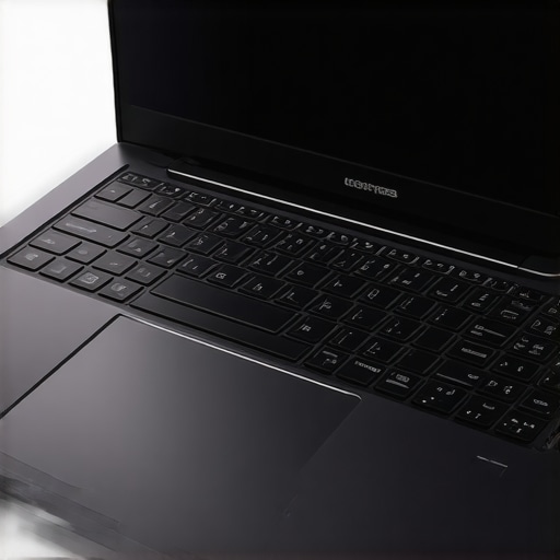 A gaming laptop showing open upgrade compartments and cooling system