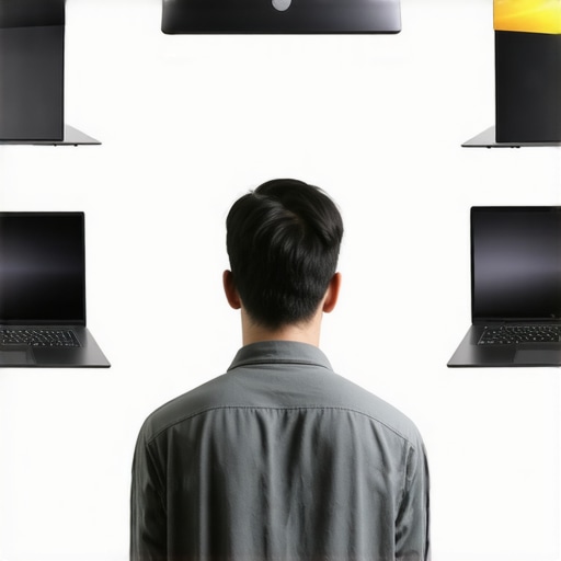 Person browsing discounted gaming laptops on a website