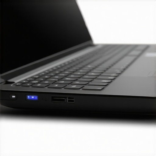 Gaming laptop highlighting advanced cooling vents and sleek design