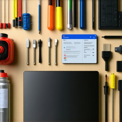 Tools and software used for maintaining laptops to ensure long-term performance.