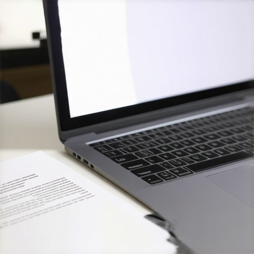 Business laptop showing security features such as fingerprint scanner and kill switch.