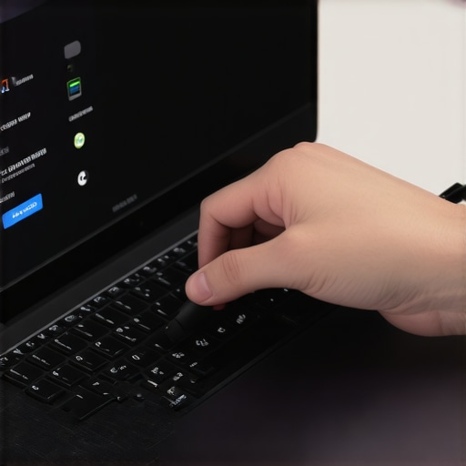Person calibrating laptop battery by adjusting settings and unplugging charger