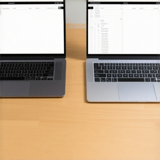 Comparison of 16:9 and 16:10 laptop screens showing vertical space difference