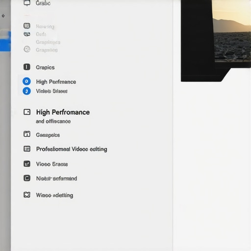 Screenshot showing how to select a dedicated GPU for specific apps in Windows settings