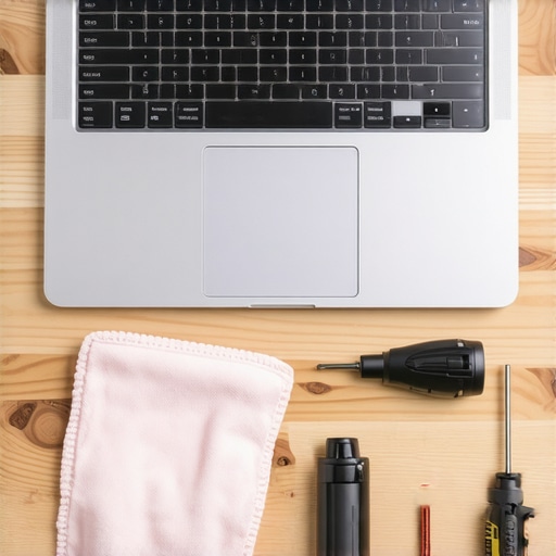 Essential Laptop Maintenance Tools A collection of tools for maintaining laptop hardware and hygiene