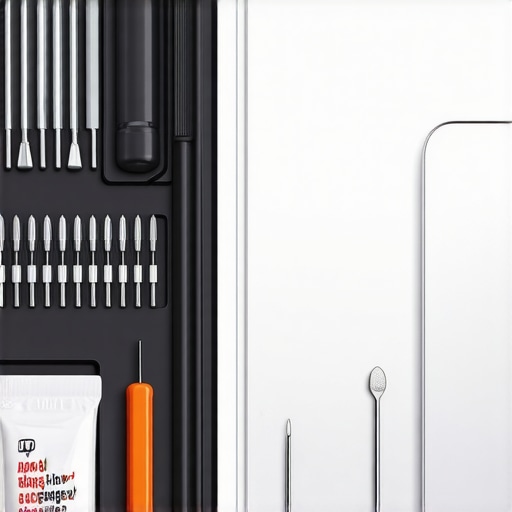 Precision screwdriver kit and thermal paste for upgrading and repairing a laptop