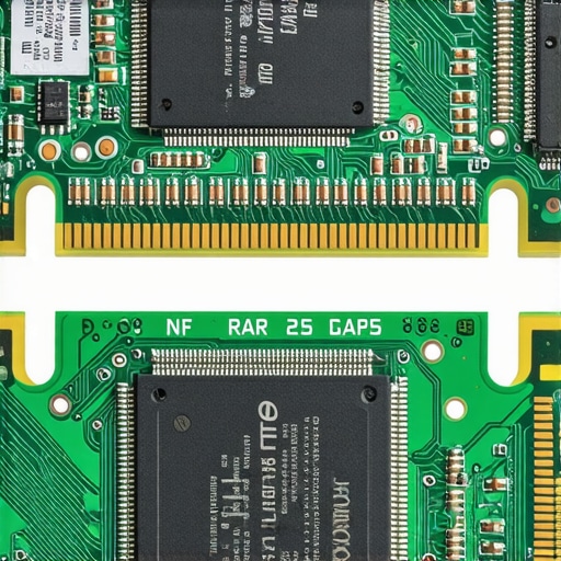 Genuine vs Fake SSD Controller Comparison Close up of a genuine SSD controller showing high quality laser etching compared to a fake chip