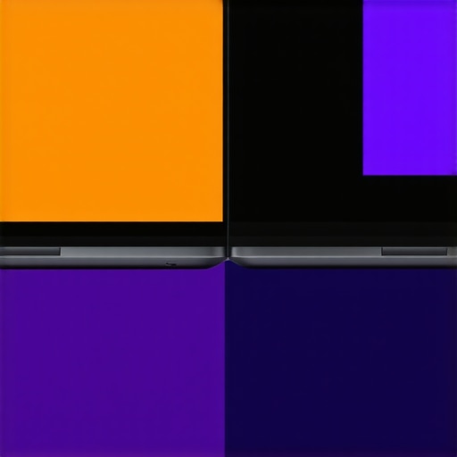 Diagram comparing how IPS and OLED screens handle power and black levels.