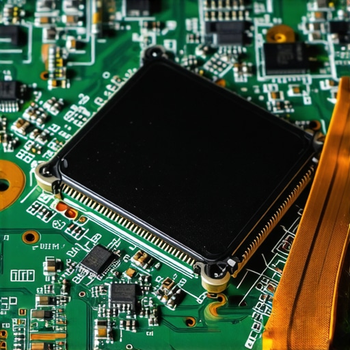 Close-up of a laptop SSD near a hot heat pipe illustrating the dangers of thin laptop designs.
