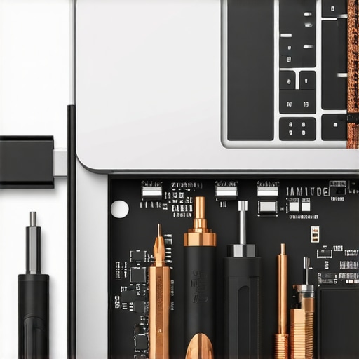 Precision tools for laptop repair and maintenance