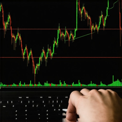 A price history graph on a laptop screen showing fluctuations and the best time to buy.