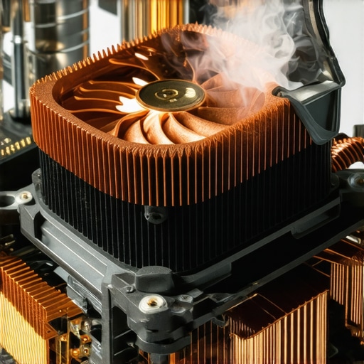 Maintaining Laptop Cooling Systems Cleaning dust from a laptop cooling fan to improve thermal performance.