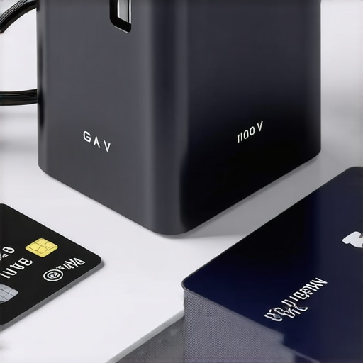 A compact high-wattage GaN charger featuring multiple USB-C ports for charging laptops and mobile devices simultaneously.