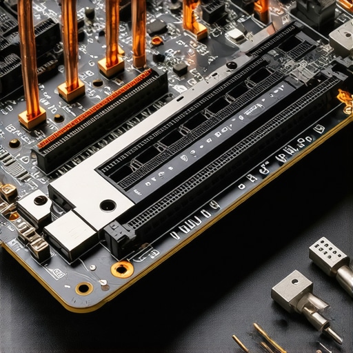 Modular Laptop Internals vs Soldered Components Close-up of a laptop's internal cooling system and modular RAM slots for repairability.