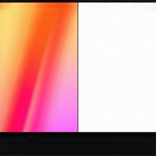 Motion blur and ghosting comparison on laptop screen Close up comparison of a sharp gaming image versus one with heavy motion blur on a laptop display