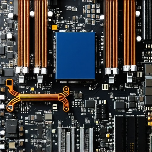Close up of high-end laptop cooling system and internal components showing durability