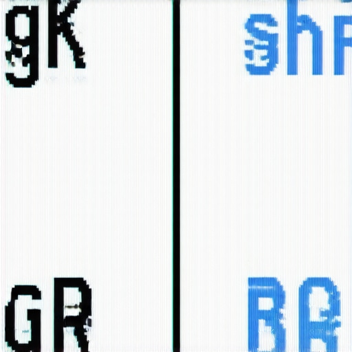 Macro view of monitor subpixels showing text clarity differences between RGB and BGR layouts