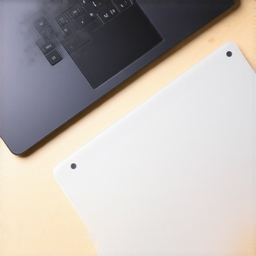 Internal laptop dust buildup next to an external cooling pad