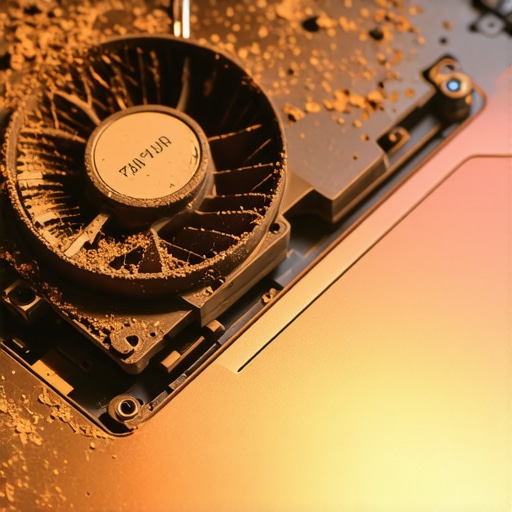 A comparison showing an ultra-thin laptop suffering from heat buildup due to cramped internal components.