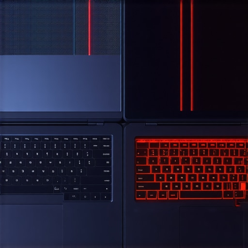Thermal Throttling Comparison A visual demonstration of heat distribution in thin versus thick laptops.